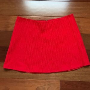 Red Mini Skirt
